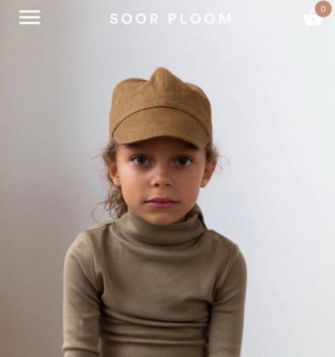 soor ploom キャップ mushroom Blue ringed ink cap