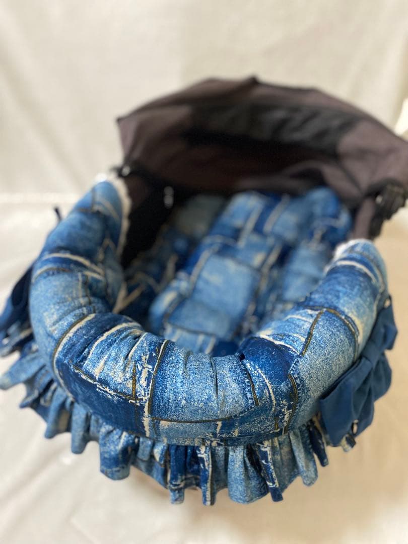 あごのせクッション 綿増量タイプ 片面ボア 中敷クッションセット