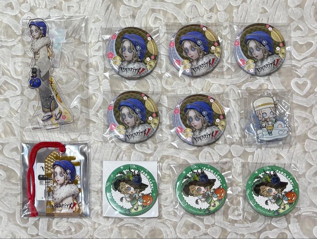 第五人格 IdentityV レディ・ファウロ 初詣 缶バッジ アクスタ - メルカリ
