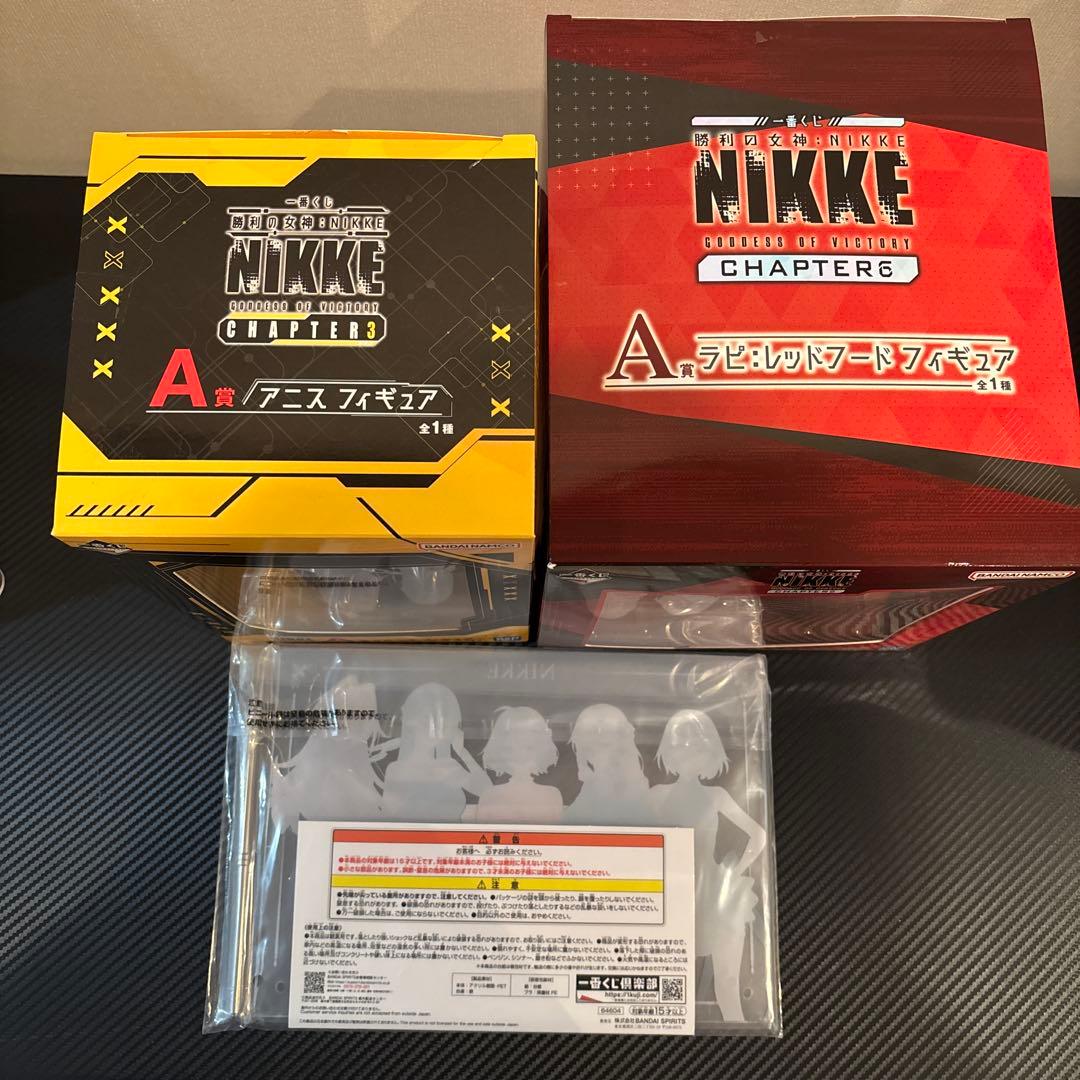 勝利の女神NIKKE 一番くじ　ラピ　レッドフード A賞　アニス付き