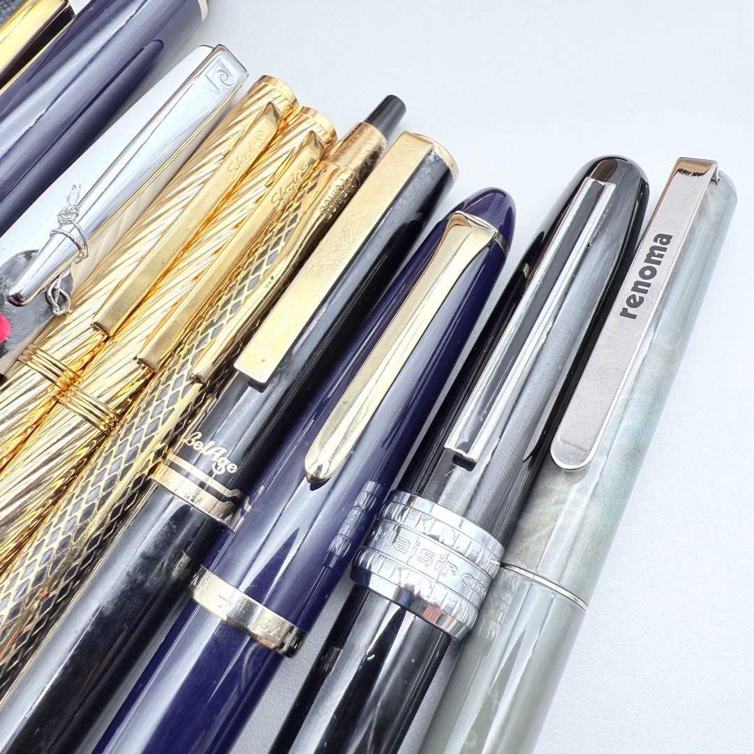 GIVENCHY・PARKER・SAILOR等 ボールペン 万年筆 15本セット