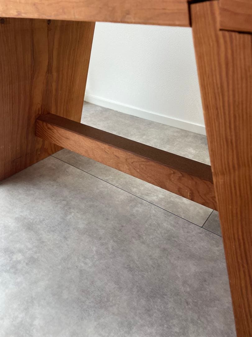 無垢材　スツール　ベンチ　手作り