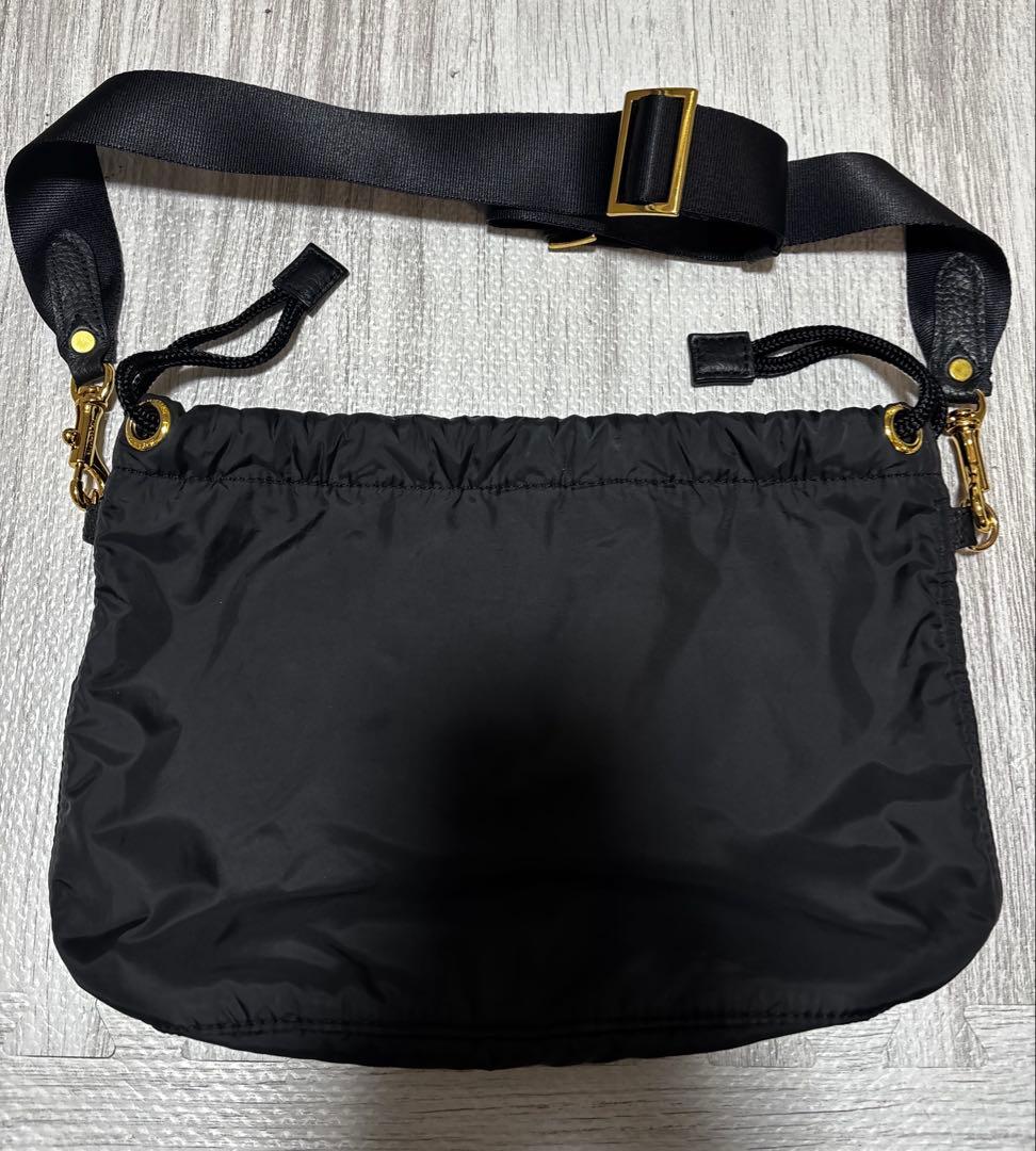 未使用　シータ　パランティカ　ブラック ナイロン ショルダーバッグ