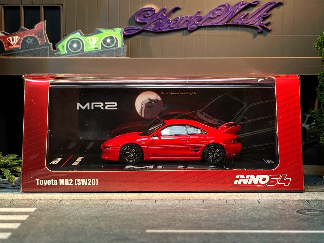 イーギー　イノモデル 1/64 トヨタ MR2