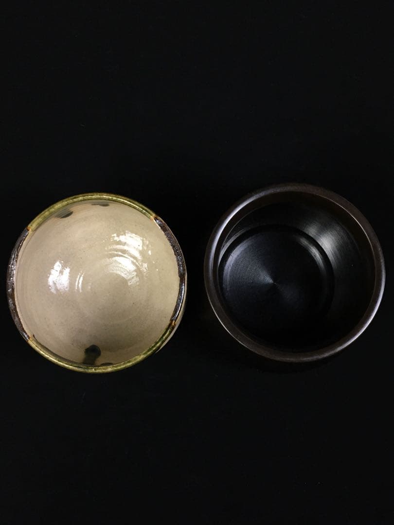 S348茶道具セット 短冊茶箱 10点揃 抹茶碗 水指 銅建水