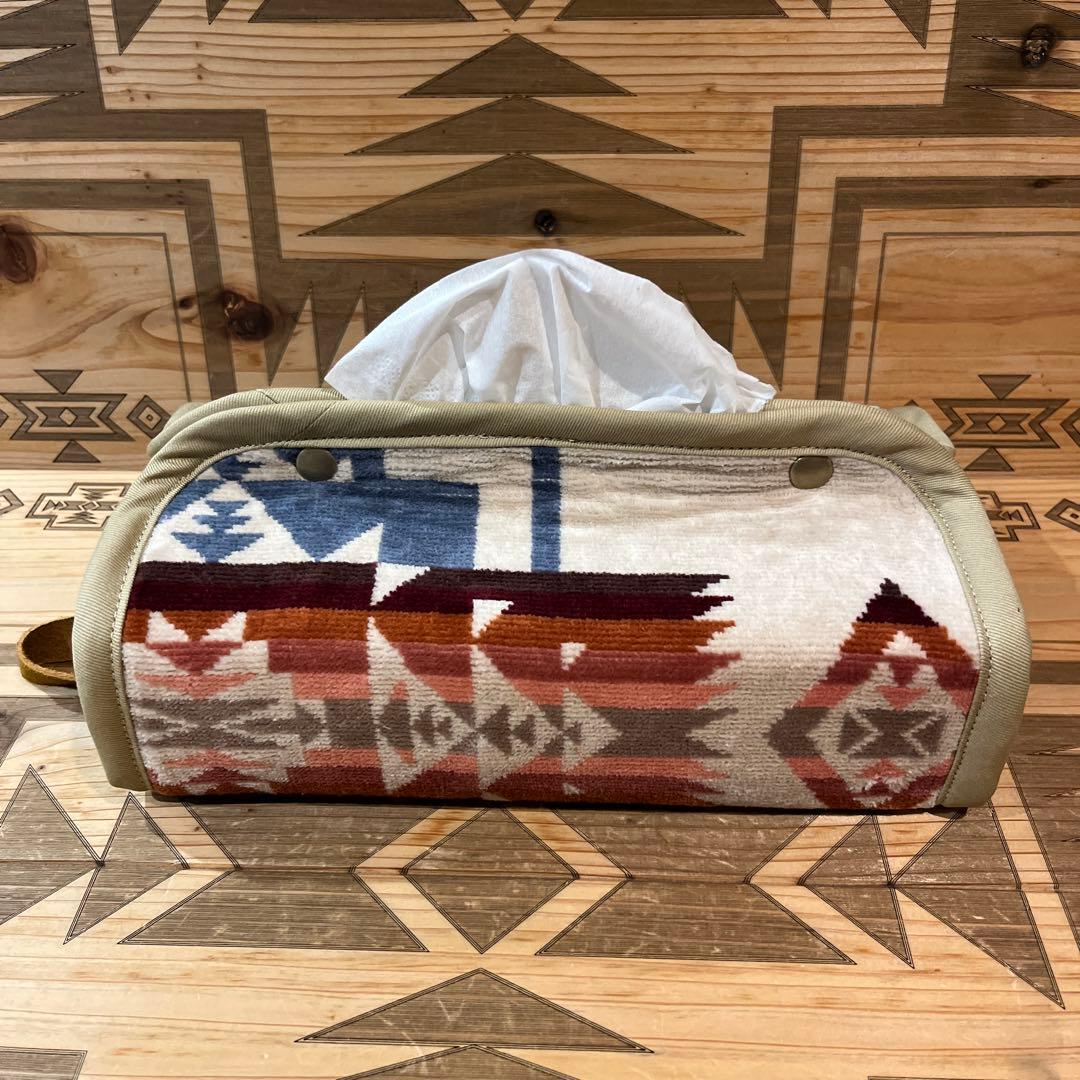 ごうちゃんページ ペンドルトン クッションカバー リメイク 小物入れ 新品