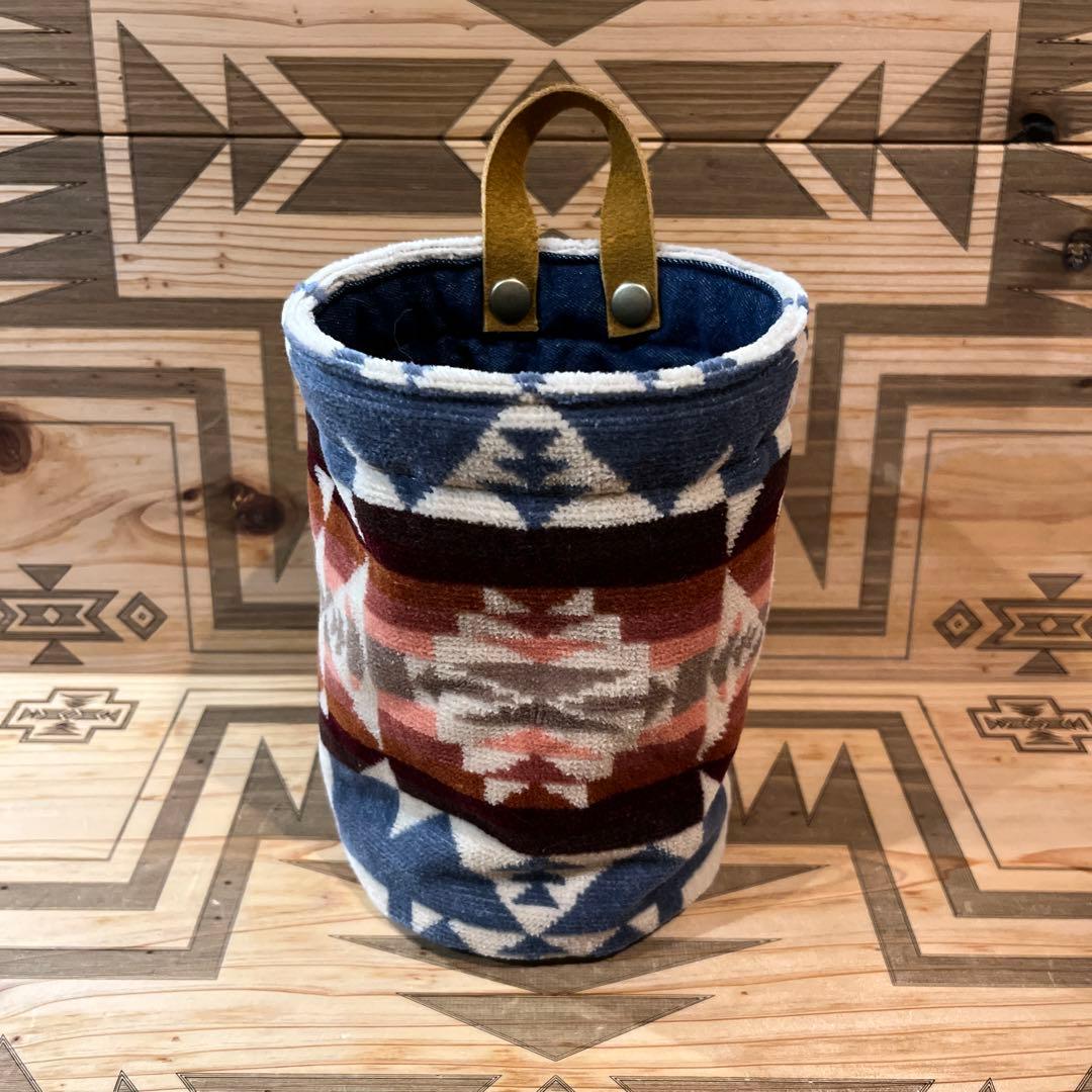 ごうちゃんページ ペンドルトン クッションカバー リメイク 小物入れ 新品