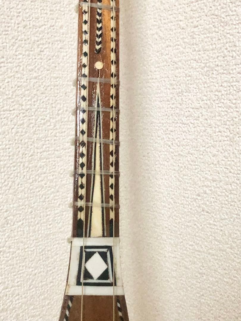 民族楽器 ドタール ドゥタール 2弦 ウイグル族 団結牌 中国 伝統工芸