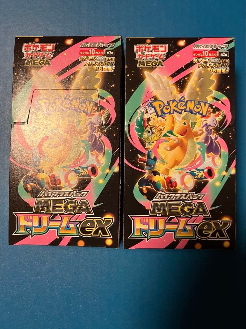 ポケモンカードBOX メガドリームex 未開封シュリンクなし ペリペリあり