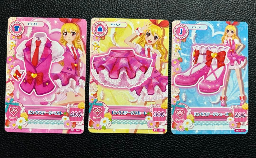 アイカツ 稼働前 ピンクステージ コーデ 星宮いちご 非売品