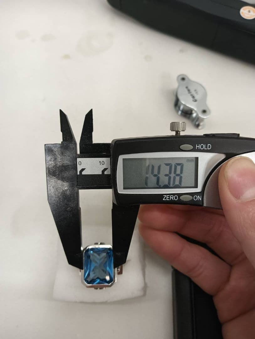 ロイヤルオーダー　GOD リング　ブルー 925