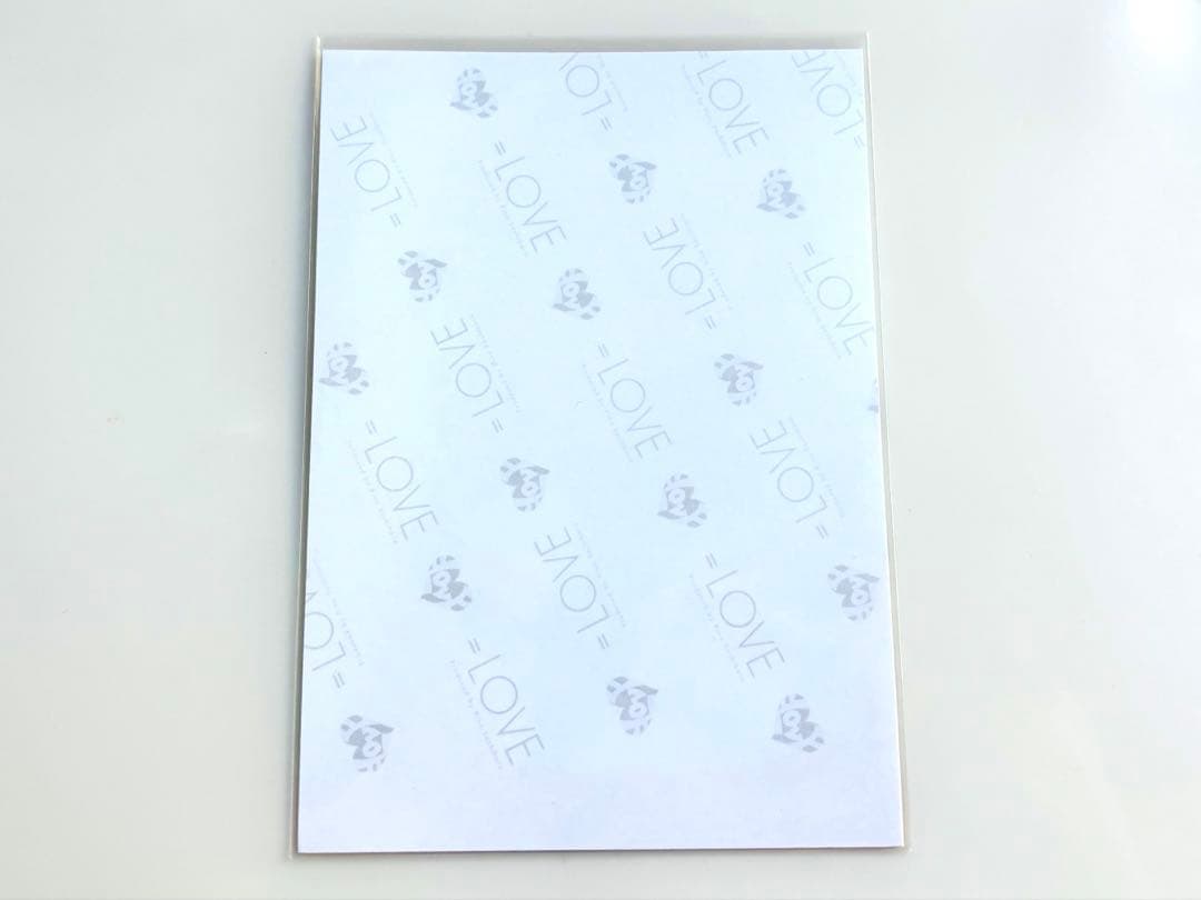 イコラブ 大場花菜 木漏れ日メゾフォルテ 生写真 直筆 ヨリ