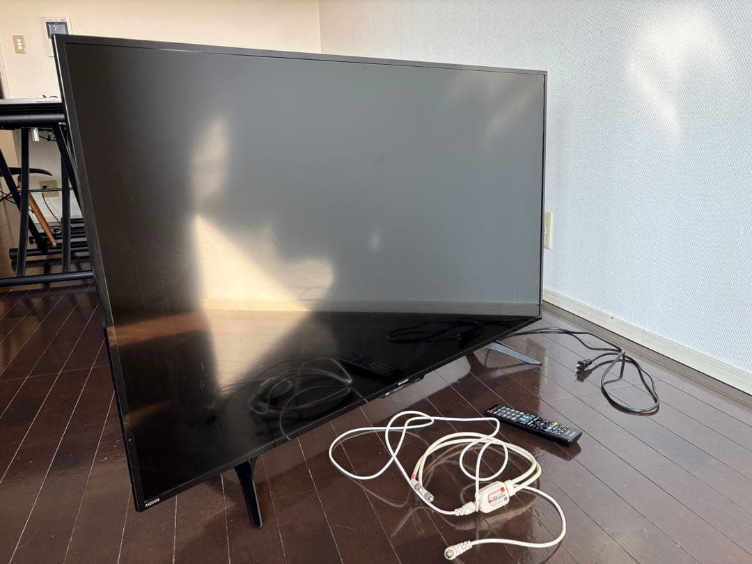 SHARP 50V型4K対応液晶テレビ 4T-B50AKL リモコン 付属品付SHARP 50V型