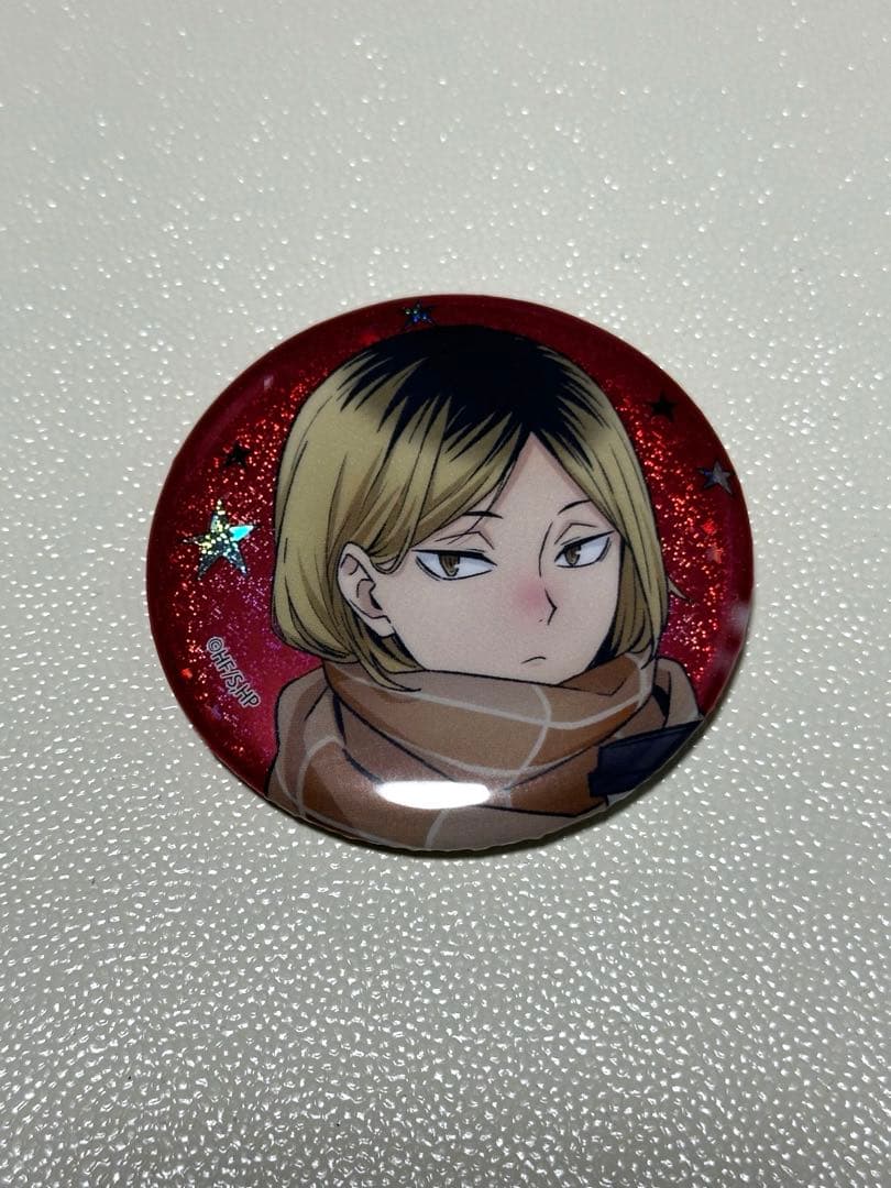 ハイキュー 孤爪研磨 横浜 コスモワールド ホログラム缶バッジ - メルカリ