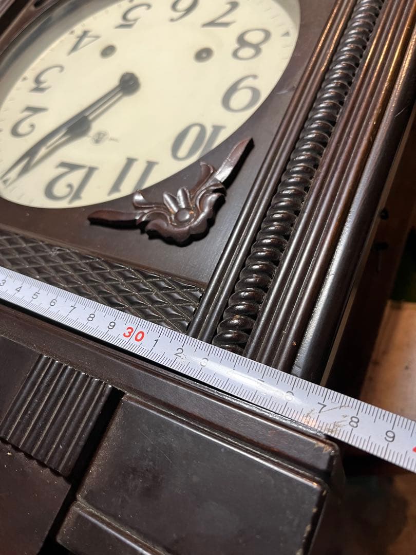 アイチ時計、愛知時計、アイチ振り子時計、ゼンマイ振り子時計、完動品、100cm