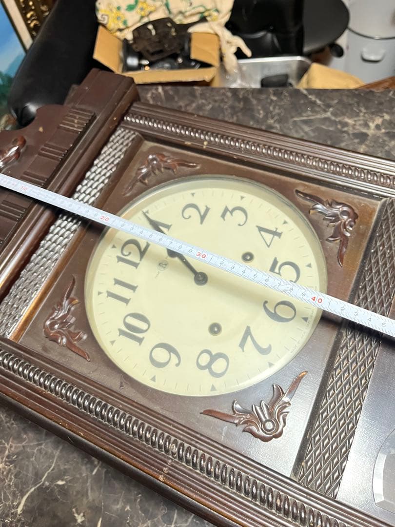 アイチ時計、愛知時計、アイチ振り子時計、ゼンマイ振り子時計、完動品、100cm