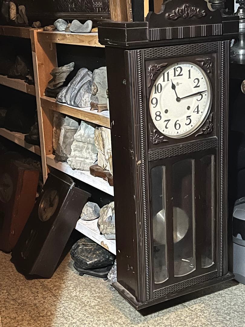 アイチ時計、愛知時計、アイチ振り子時計、ゼンマイ振り子時計、完動品、100cm