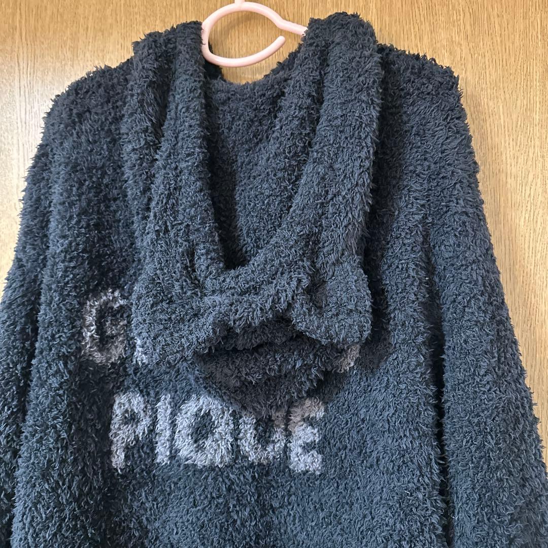 GELATO PIQUE フード付きボアワンピース