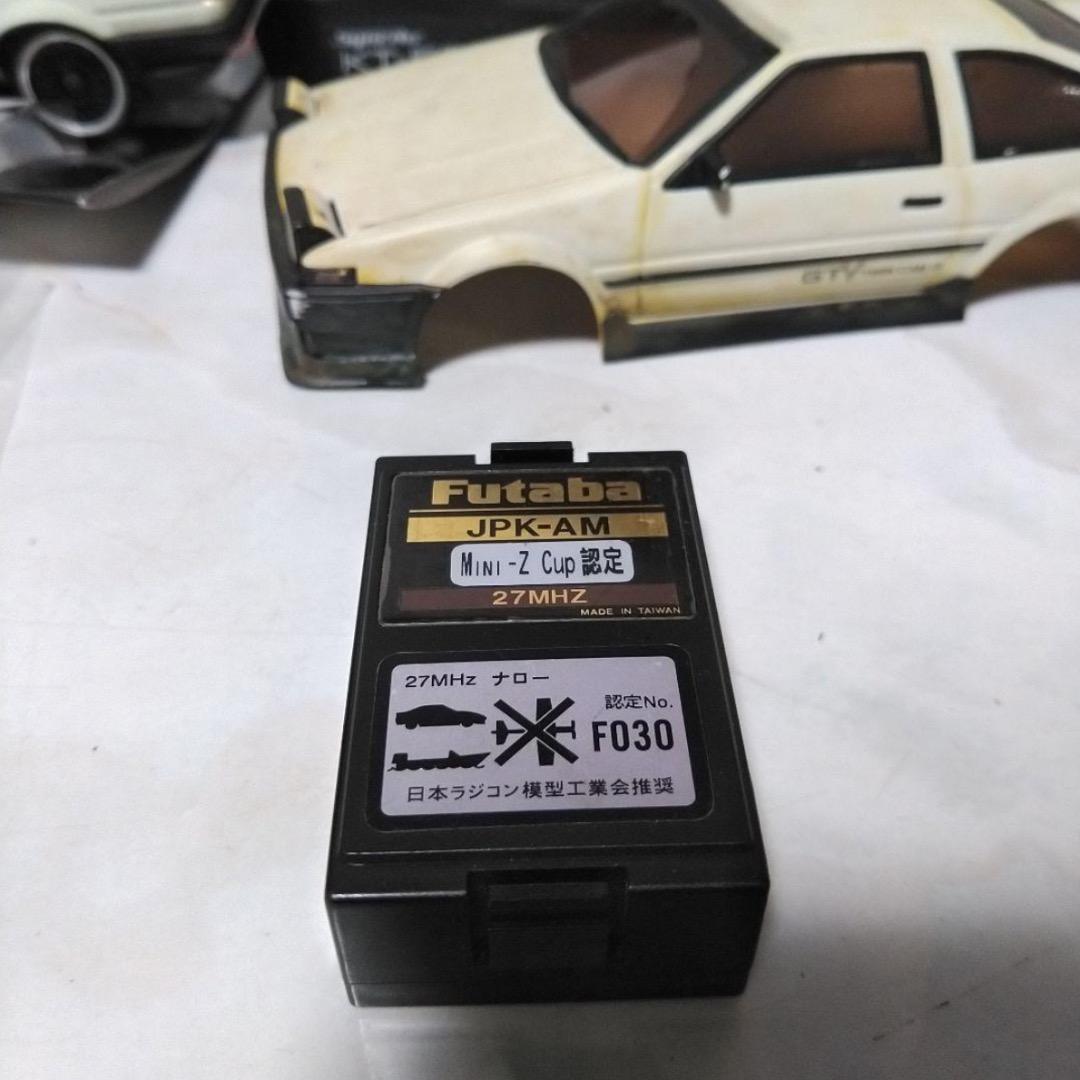 Kyosho Mini-Z RCカー ホワイトボディ2台