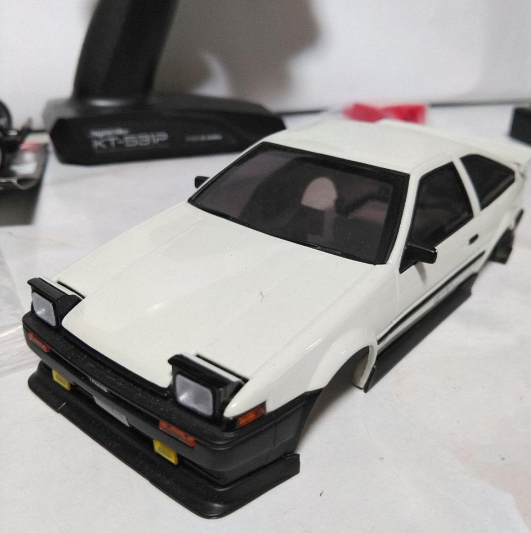 Kyosho Mini-Z RCカー ホワイトボディ2台