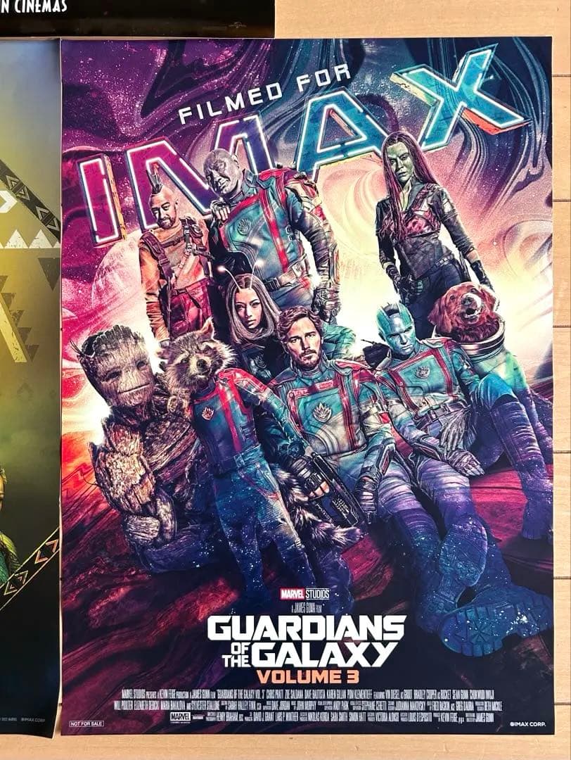 IMAX 映画 A3 ポスター 7枚セット （丸めずに発送）