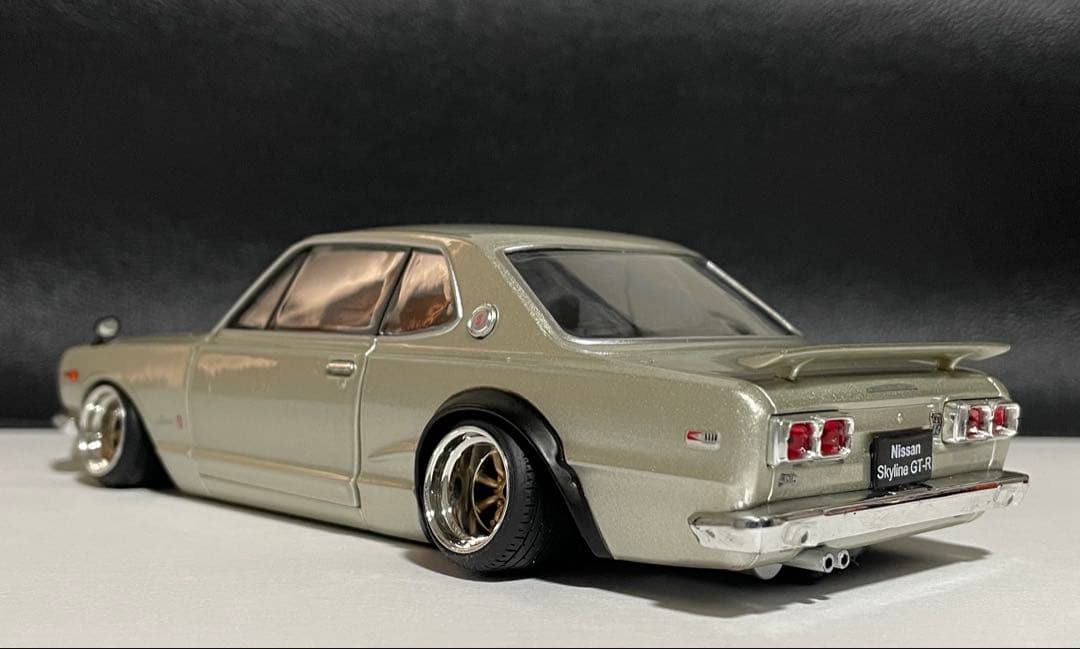 1/24 アシェット 国産名車 スカイライン GT-R ハコスカ改 カスタムの