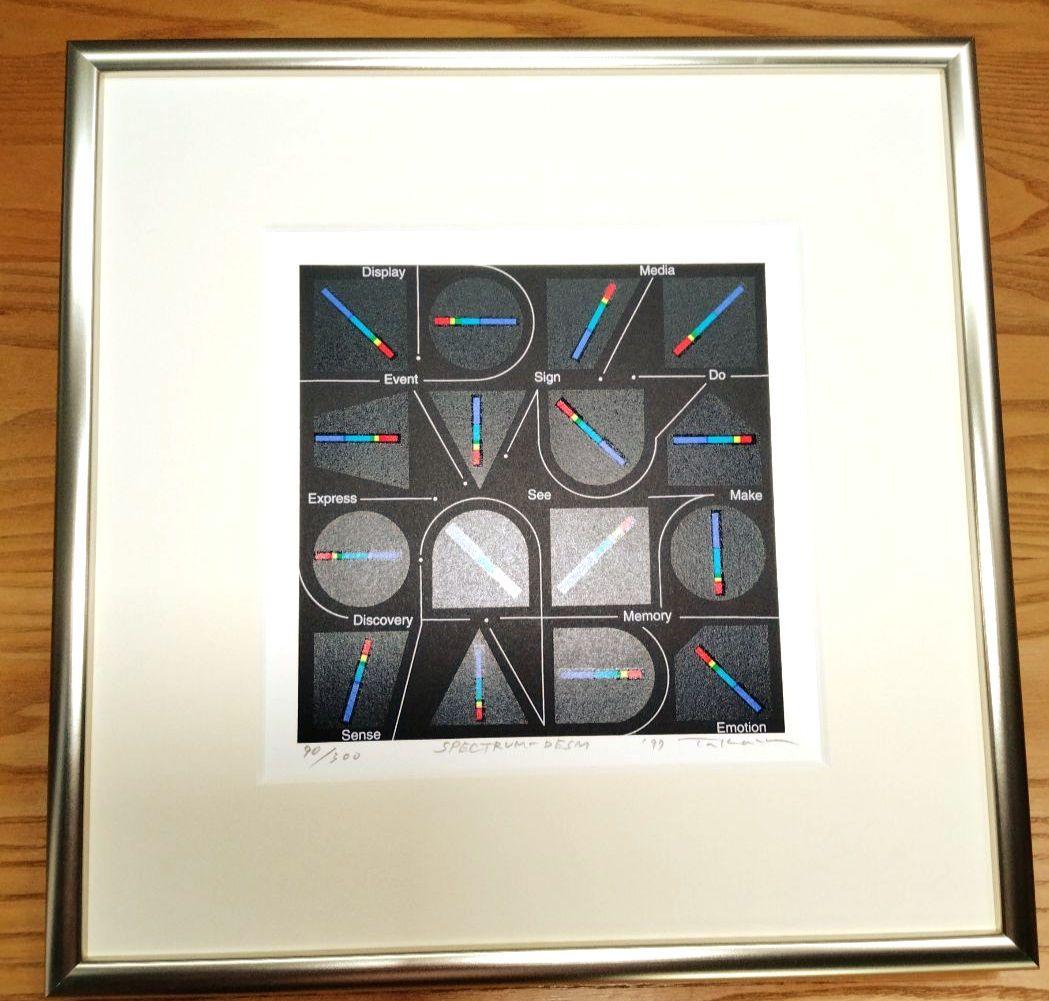 ☆ 中山隆右 シルクスクリーン 版画