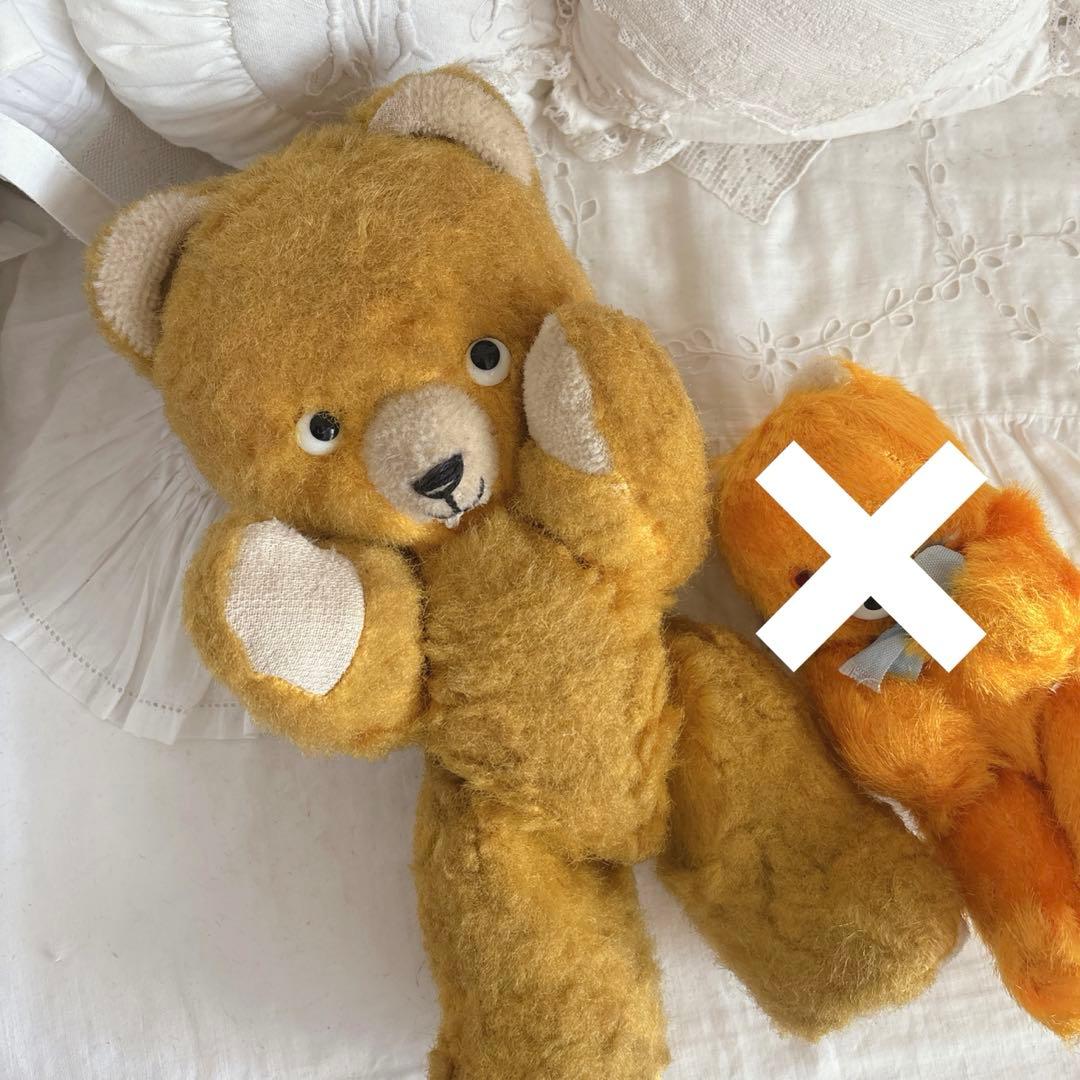 ポンチ目 DDRベア 一時お値下中後程削除予定 アンティークベア