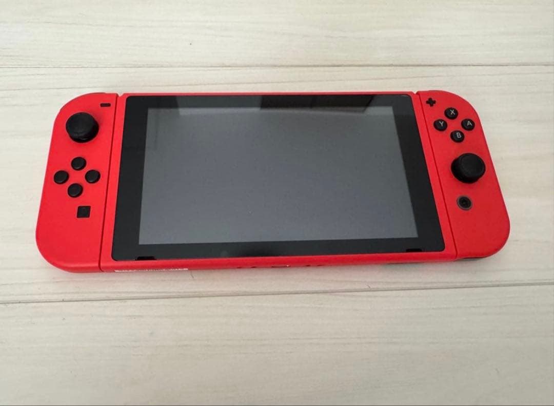 【中古美品】Nintendo Switch マリオレッド✕ブルーセット