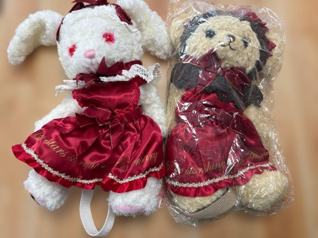 30th Anniversary♡うさくみゃ＆くまくみゃポシェット