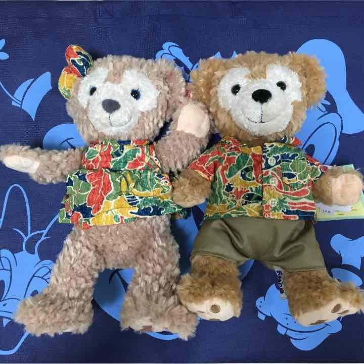 ★アウラニ限定★ ダッフィー シェリーメイ ぬいぐるみセット ダッフィー シェリーメイ ぬいぐるみ セット アウラ二ディズニー バラ