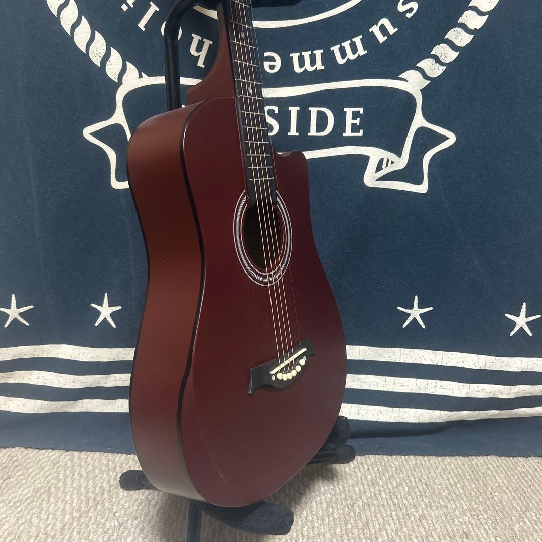 ミさん専用) 新品 未使用❣️ブラウンcolor アコースティックギター‼️