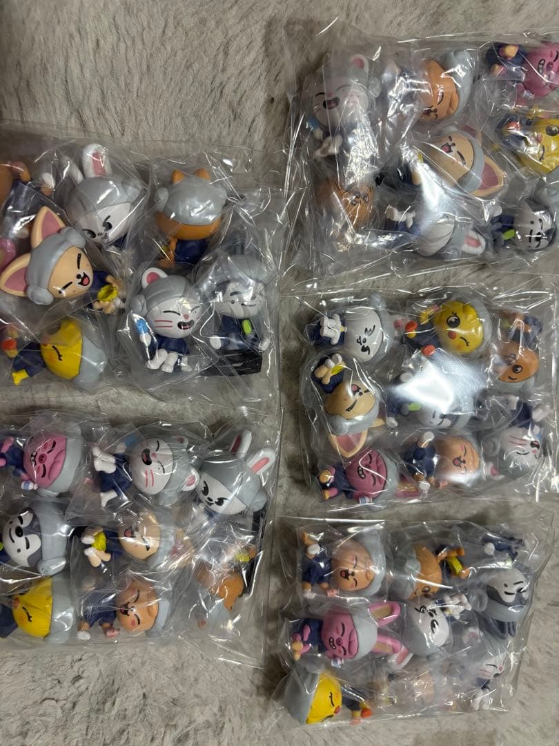 スキズ SKZOO サウナ フィギュア ガチャ　コンプ　5セット