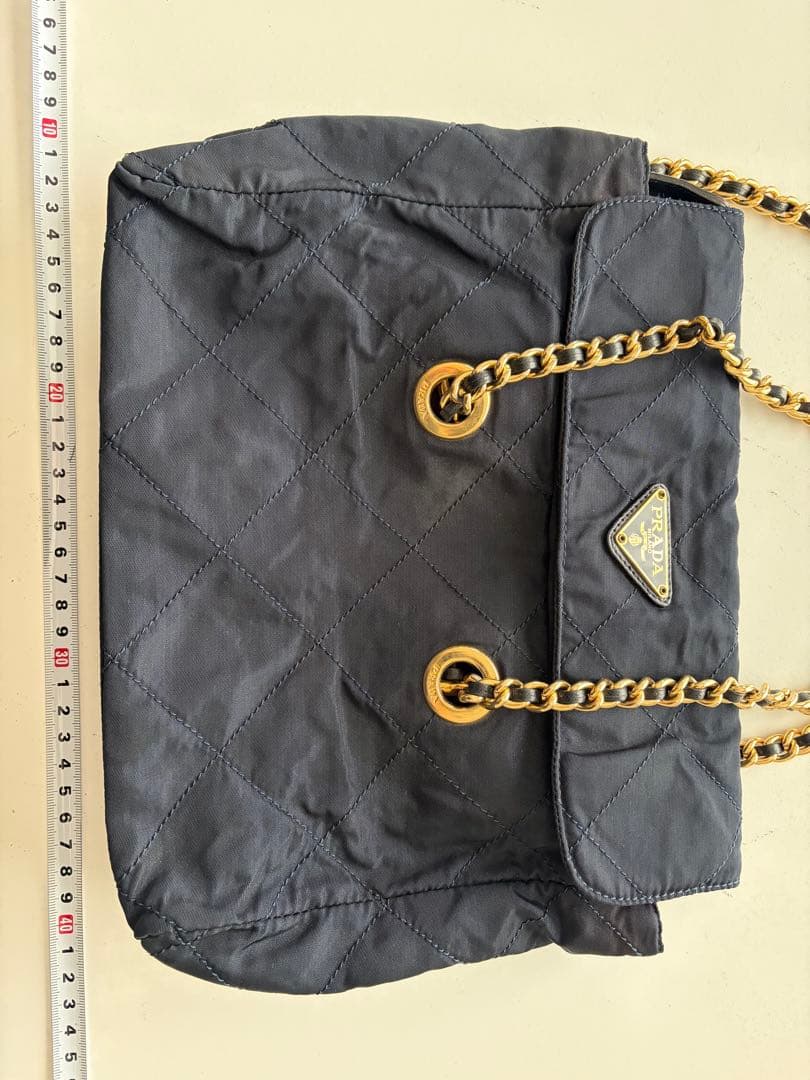 PRADA（プラダ）チェーンショルダーバッグ　ナイロン
