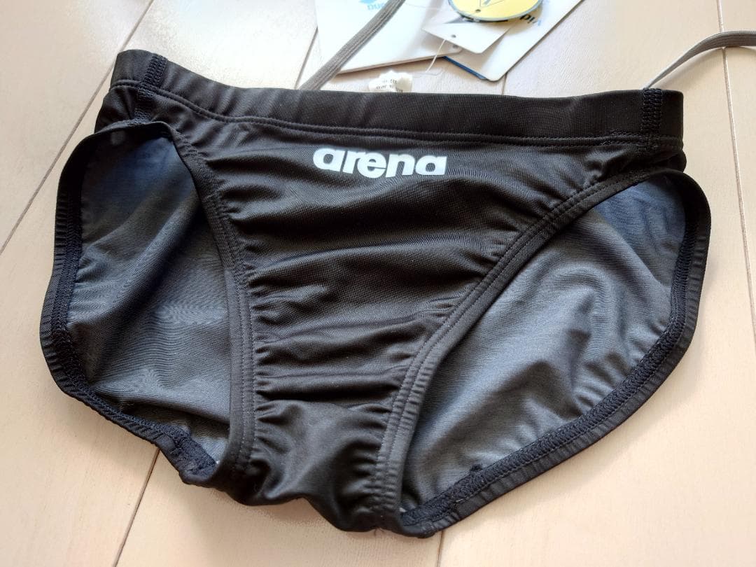 arena Shin rev ARN 8509M光沢BLKブラック M 競パン arenaアリーナ