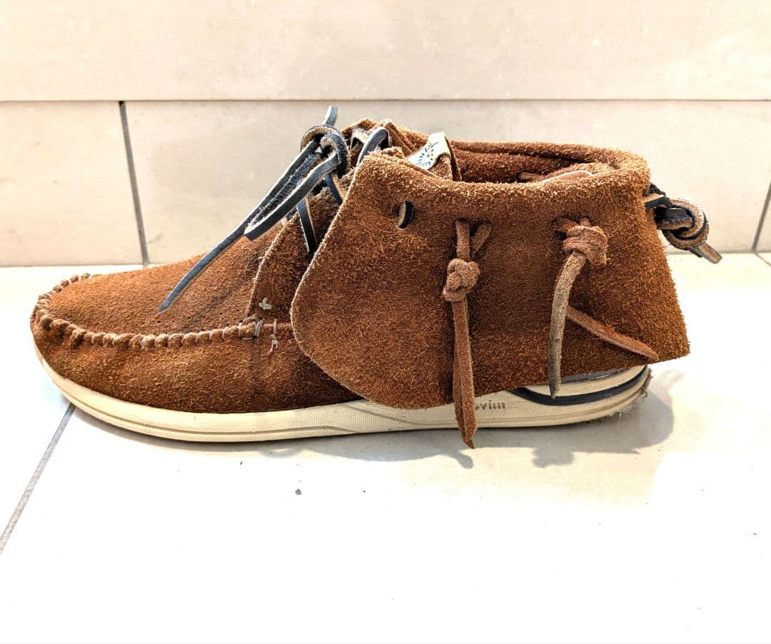 【値下げ応談】visvim FBT BROWN US8 26cm