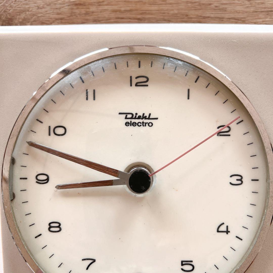 ドイツ・DIEHLの陶器製ウォールクロック