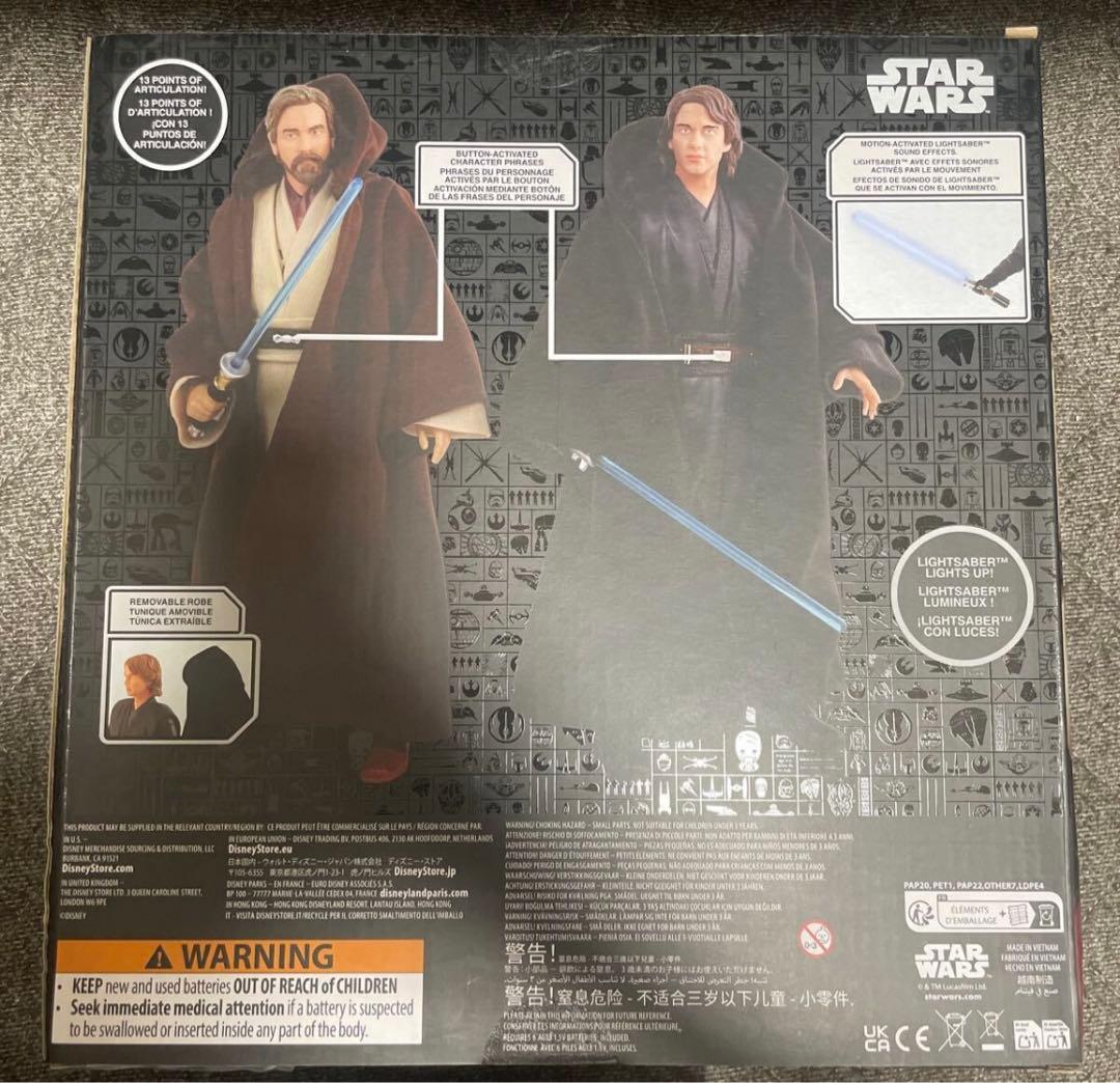 star wars アナキン オビワン トーキングアクションフィギュア