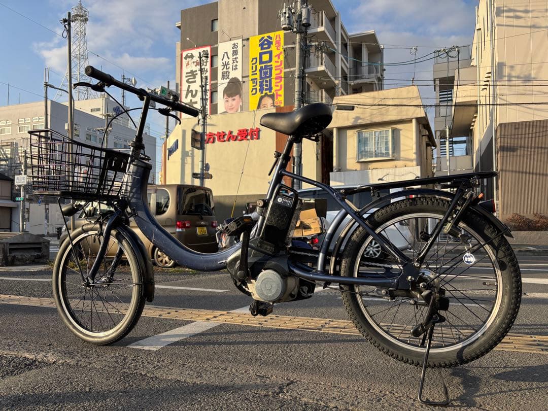 中古20㌅Panasonic電動アシスト自転車 8Ah 大阪 036番 - メルカリ