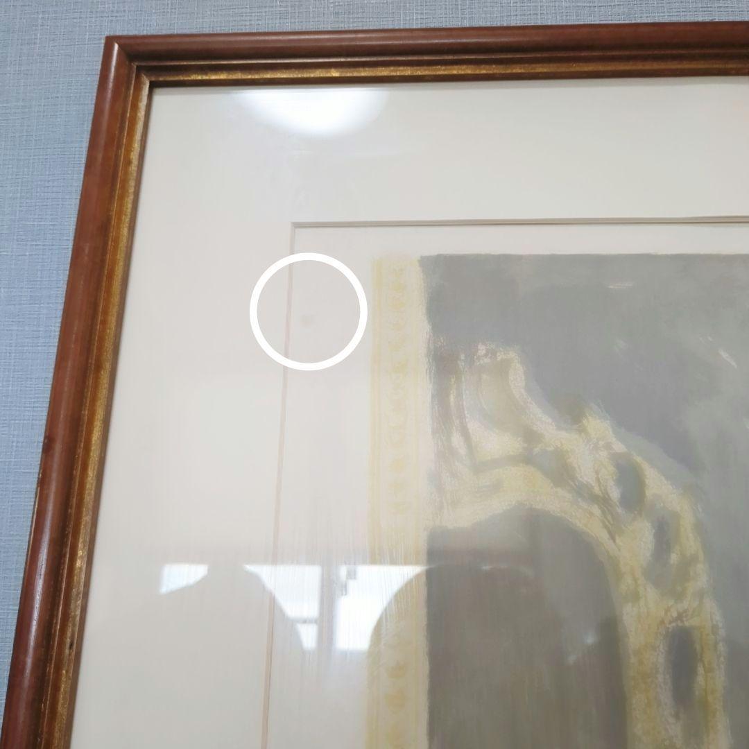 希少】アンドレ ブラジリエ リトグラフ 鏡を透して サイン入り 9/150