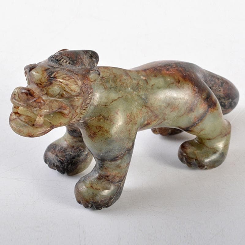 天馬様専用 中国 玉石彫刻 神獣 紙鎮 置物 C R5407 天馬様専用