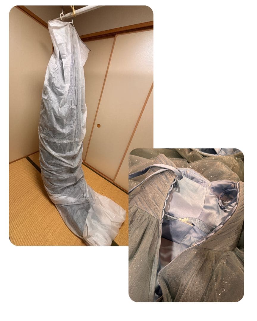 【ちかまる】キキ風 水色ドレス YNS WEDDING