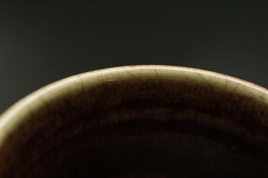 中国美術 釉裏紅 天球瓶 高36cm (HA367)