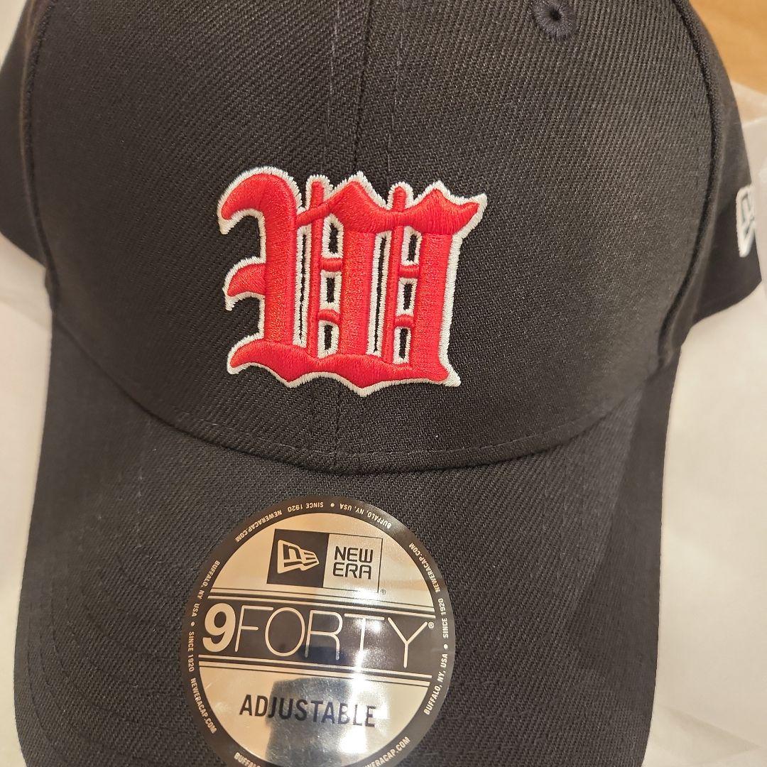 WACKO MARIA x NEW ERA 9Forty Black/Red Wacko Maria baseball cap x