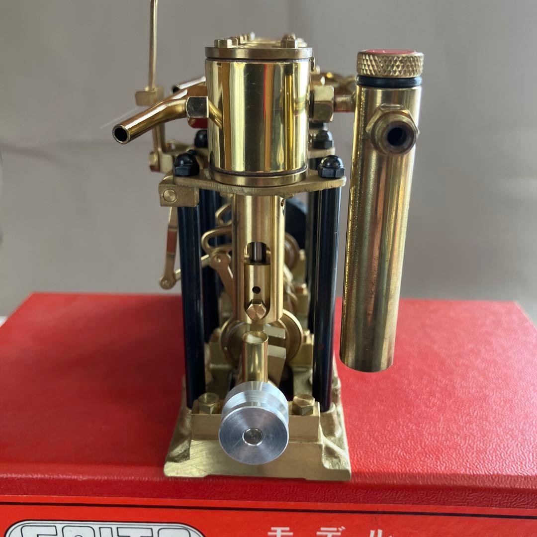 SAITO モデル スチーム エンジン T3DR & ボイラーB3