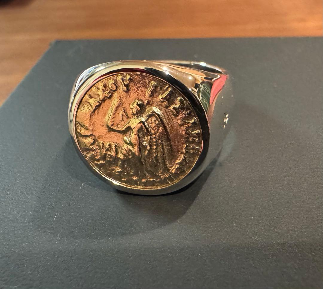 TOMWOOD リング　COINRING トムウッド　　シルバー　ゴールド