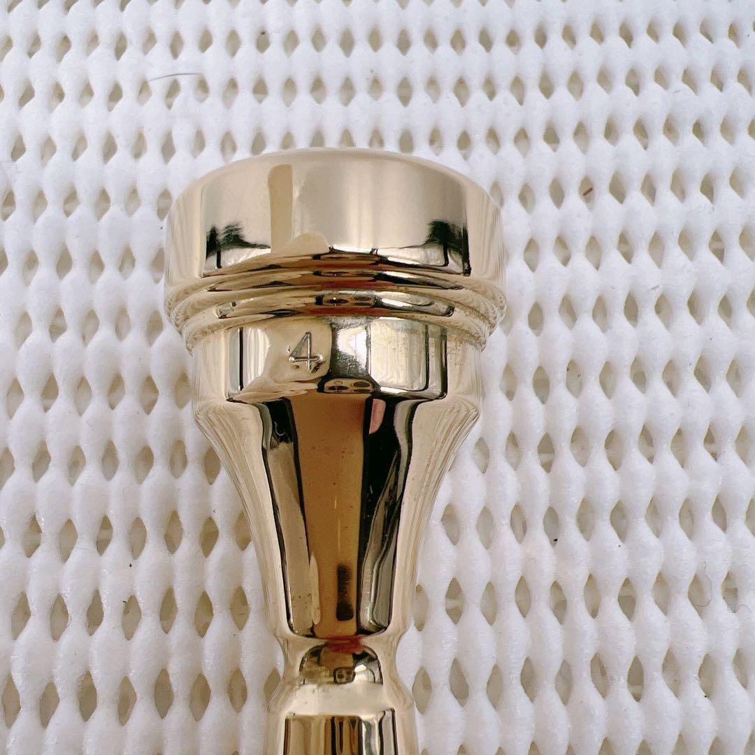 【新品】デニスウィックトランペットマウスピース　Classic 4 GP ①