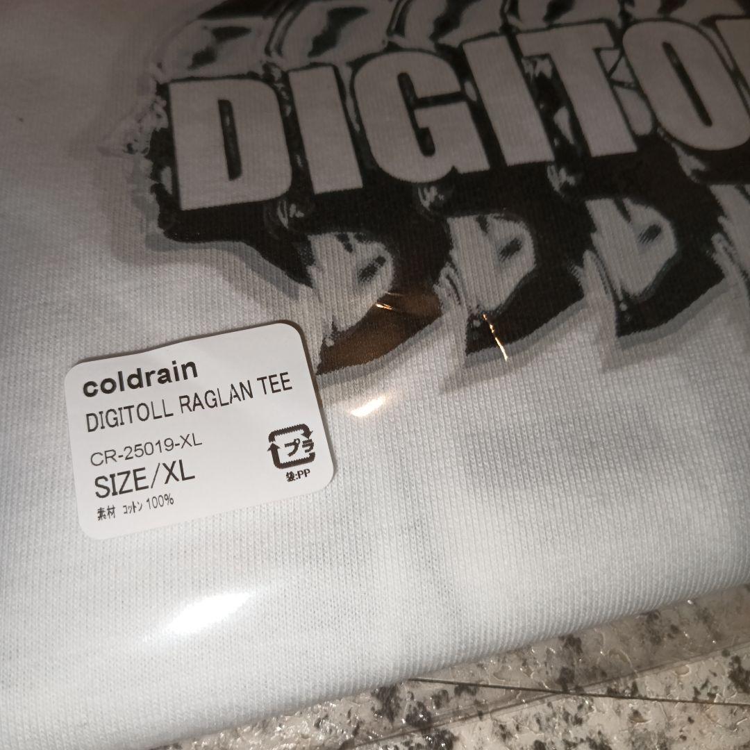 coldrain DIGITOLL ラグランTシャツ XL コルレ