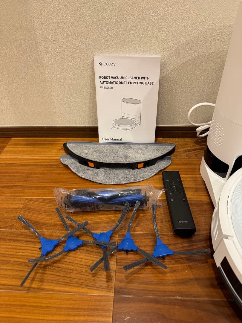 ecozy ロボット掃除機 本体 ホワイト セットの通販はau PAY マーケット