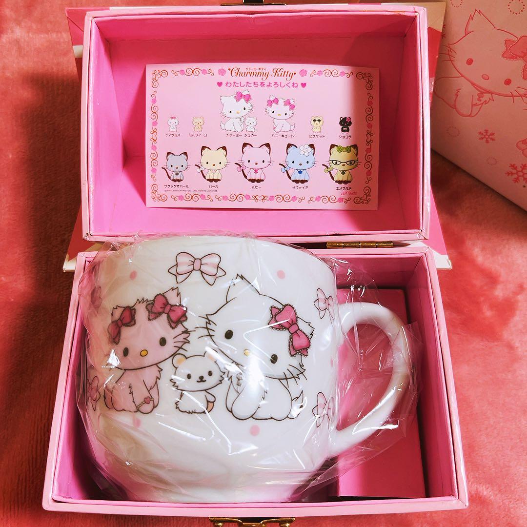 希少レア　チャーミーキティ　マグカップ ボックス付き　サンリオ　食器